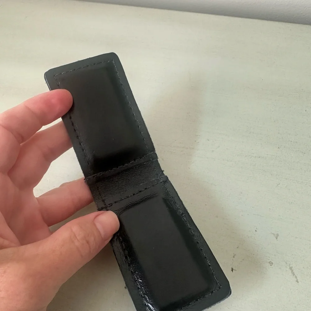 Snakeskin money clip magnetic